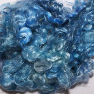 Blue Mohair Fleece