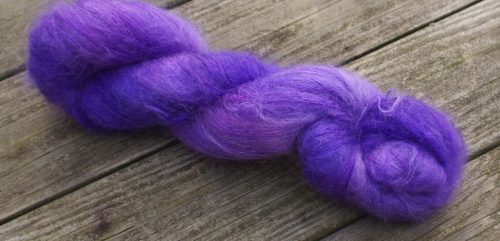 brushed laceweight mohair yarn